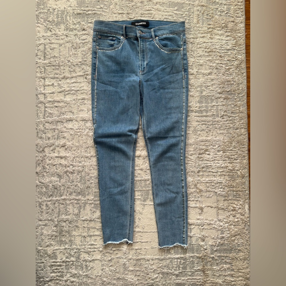 Express Light Blue Denim Jeans